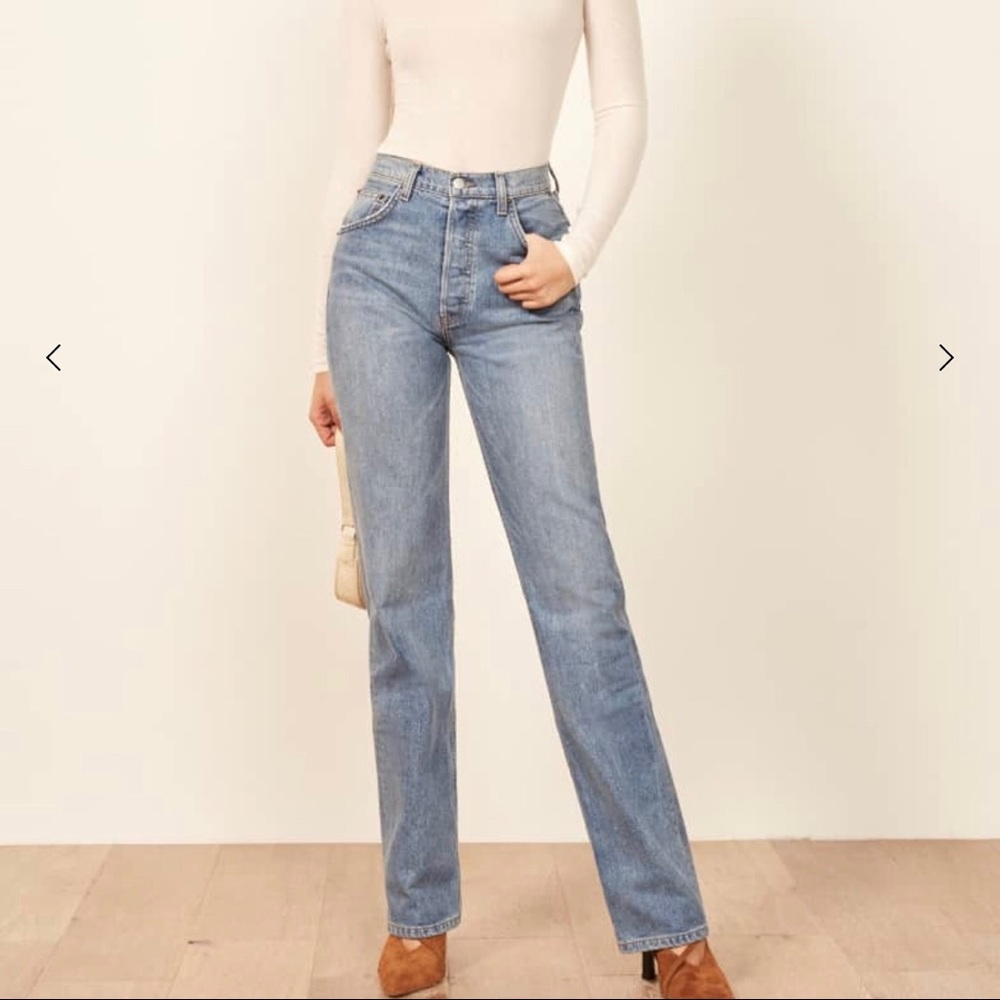 REFORMATION Teigen High Relaxed Jean